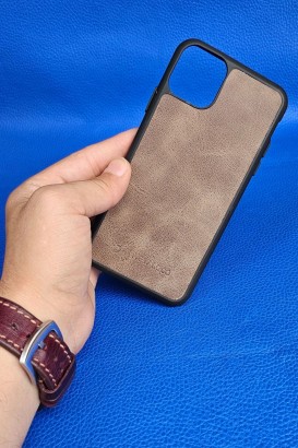 New Loco Hakiki Deri iPhone 11 Pro Max Kılıfı - Thumbnail