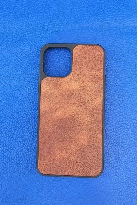New Loco Hakiki Deri iPhone 12 Kılıfı - Thumbnail