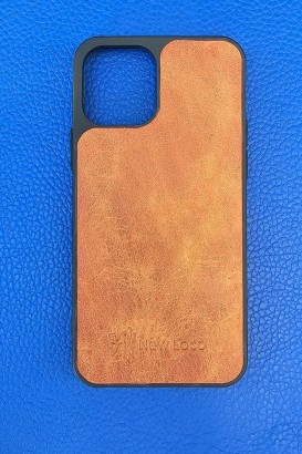 New Loco Hakiki Deri iPhone 12 Kılıfı - Thumbnail