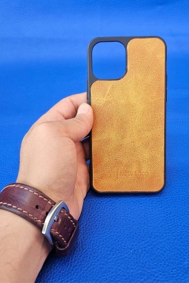 New Loco Hakiki Deri iPhone 12 Kılıfı - Thumbnail