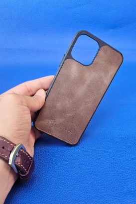 New Loco Hakiki Deri iPhone 12 Kılıfı - Thumbnail