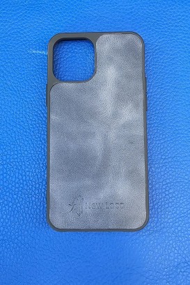 New Loco Hakiki Deri iPhone 12 Kılıfı - Thumbnail