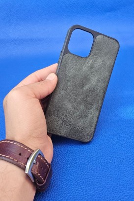 New Loco Hakiki Deri iPhone 12 Kılıfı - Thumbnail
