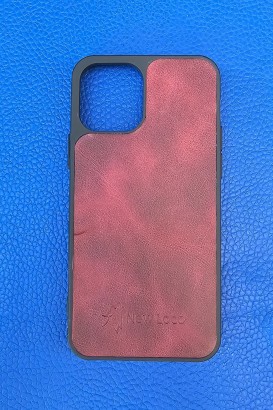 New Loco Hakiki Deri iPhone 12 Kılıfı - Thumbnail