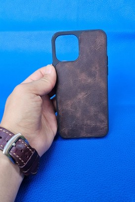 New Loco Hakiki Deri iPhone 12 Pro Kılıfı - Thumbnail