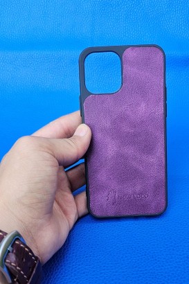 New Loco Hakiki Deri iPhone 12 Pro Kılıfı - Thumbnail