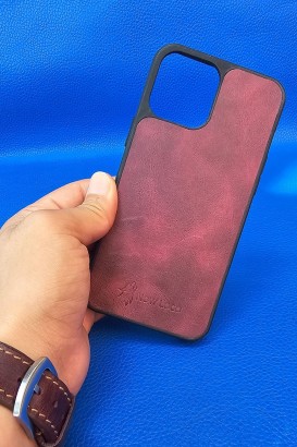 New Loco Hakiki Deri iPhone 12 Pro Max Kılıfı - Thumbnail