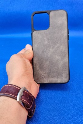 New Loco Hakiki Deri iPhone 12 Pro Max Kılıfı - Thumbnail