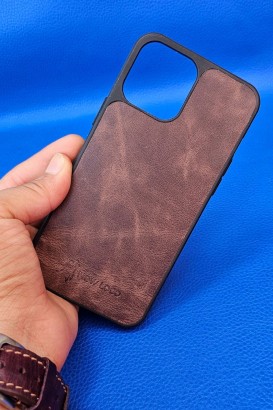 New Loco Hakiki Deri iPhone 12 Pro Max Kılıfı - Thumbnail