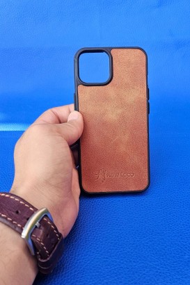 New Loco Hakiki Deri iPhone 13 Kılıfı - Thumbnail
