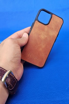 New Loco Hakiki Deri iPhone 13 Kılıfı - Thumbnail