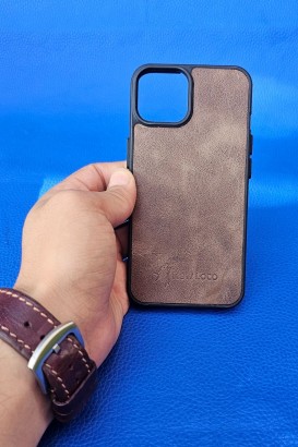 New Loco Hakiki Deri iPhone 13 Kılıfı - Thumbnail