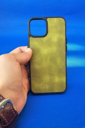 New Loco Hakiki Deri iPhone 13 Kılıfı - Thumbnail
