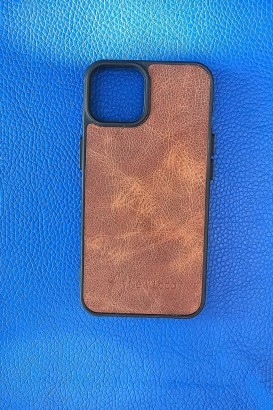 New Loco Hakiki Deri iPhone 13 Kılıfı - Thumbnail