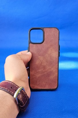New Loco Hakiki Deri iPhone 13 Kılıfı - Thumbnail