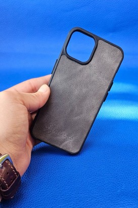 New Loco Hakiki Deri iPhone 13 Kılıfı - Thumbnail