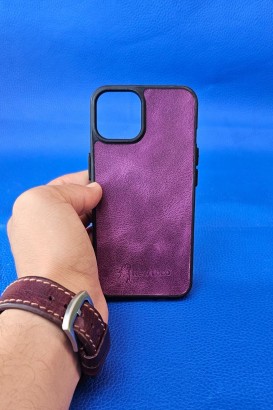 New Loco Hakiki Deri iPhone 13 Kılıfı - Thumbnail