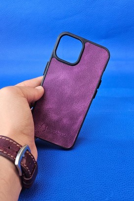 New Loco Hakiki Deri iPhone 13 Kılıfı - Thumbnail