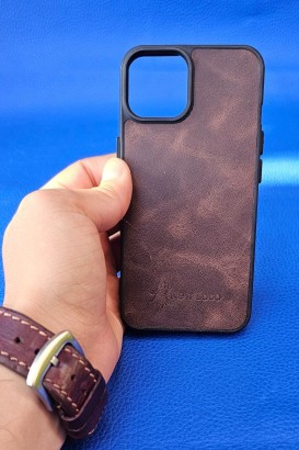 New Loco Hakiki Deri iPhone 13 Kılıfı - Thumbnail