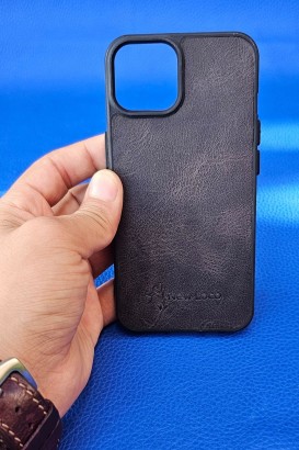 New Loco Hakiki Deri iPhone 13 Kılıfı - Thumbnail