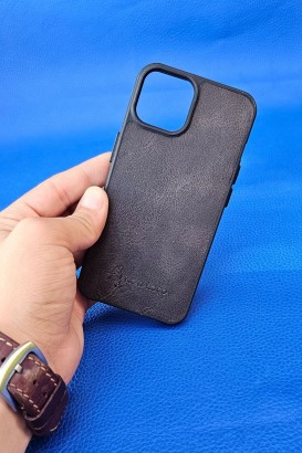 New Loco Hakiki Deri iPhone 13 Kılıfı - Thumbnail