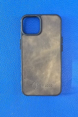 New Loco Hakiki Deri iPhone 13 Kılıfı - Thumbnail