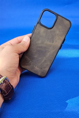 New Loco Hakiki Deri iPhone 13 Kılıfı - Thumbnail