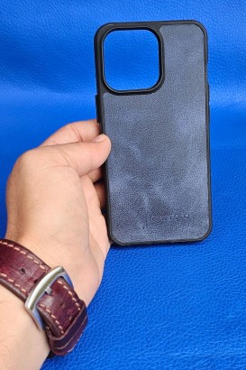 New Loco Hakiki Deri iPhone 13 Pro Kılıfı - Thumbnail