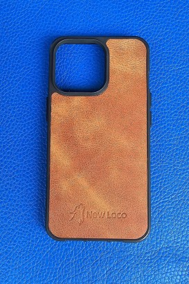 New Loco Hakiki Deri iPhone 13 Pro Kılıfı - Thumbnail
