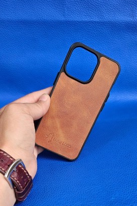 New Loco Hakiki Deri iPhone 13 Pro Kılıfı - Thumbnail