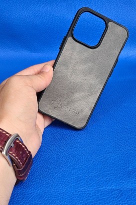New Loco Hakiki Deri iPhone 13 Pro Kılıfı - Thumbnail