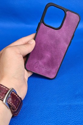 New Loco Hakiki Deri iPhone 13 Pro Kılıfı - Thumbnail