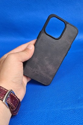 New Loco Hakiki Deri iPhone 13 Pro Kılıfı - Thumbnail
