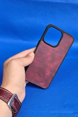 New Loco Hakiki Deri iPhone 13 Pro Kılıfı - Thumbnail