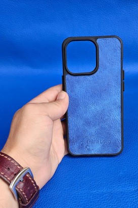 New Loco Hakiki Deri iPhone 13 Pro Kılıfı - Thumbnail