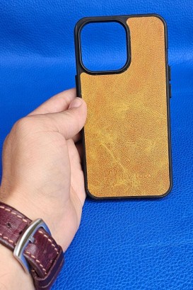 New Loco Hakiki Deri iPhone 13 Pro Kılıfı - Thumbnail