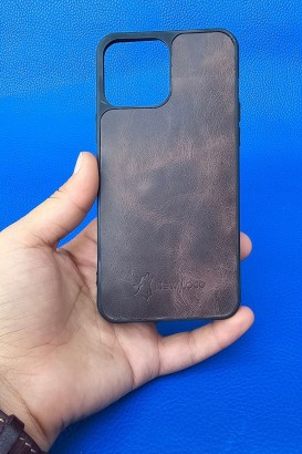 New Loco Hakiki Deri iPhone 13 Pro Max Kılıfı - Thumbnail