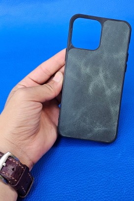 New Loco Hakiki Deri iPhone 13 Pro Max Kılıfı - Thumbnail