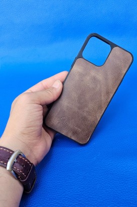 New Loco Hakiki Deri iPhone 13 Pro Max Kılıfı - Thumbnail