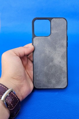 New Loco Hakiki Deri iPhone 13 Pro Max Kılıfı - Thumbnail