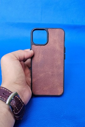 New Loco Hakiki Deri iPhone 14 Kılıfı - Thumbnail