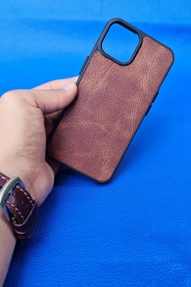 New Loco Hakiki Deri iPhone 14 Kılıfı - Thumbnail