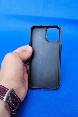 New Loco Hakiki Deri iPhone 14 Kılıfı - Thumbnail