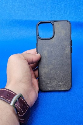 New Loco Hakiki Deri iPhone 14 Kılıfı - Thumbnail