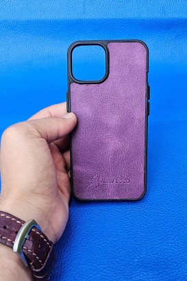 New Loco Hakiki Deri iPhone 14 Kılıfı - Thumbnail