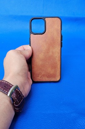 New Loco Hakiki Deri iPhone 14 Kılıfı - Thumbnail