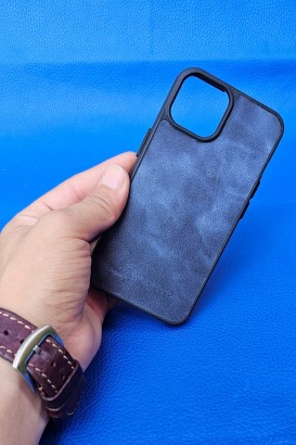 New Loco Hakiki Deri iPhone 14 Kılıfı - Thumbnail