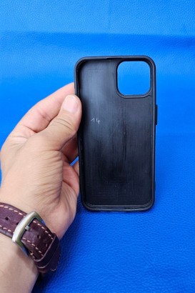 New Loco Hakiki Deri iPhone 14 Kılıfı - Thumbnail