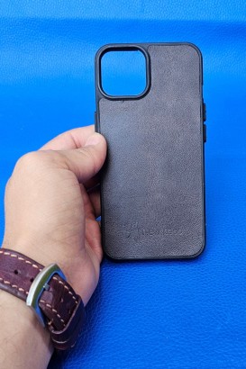New Loco Hakiki Deri iPhone 14 Kılıfı - Thumbnail