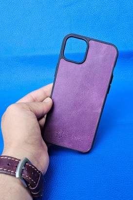 New Loco Hakiki Deri iPhone 14 Plas Kılıfı - Thumbnail
